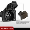 Nilight 4 Way Flat to 7 Way Round Blade Trailer