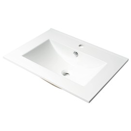 ALFI brand ABC803 Bathroom Sink, White