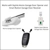 SKYLINK MK-318-1 1-Button Control Garage Door Opener Remote, Black