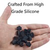 PDETVEO 40PCS RJ45 Port Covers, Silicone Ethernet Dust Protector Caps