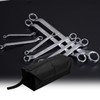 Rumyve2pcs Multi-Purpose Zipper Small Tool Bag,Waterproof Tool Bag Zipper Tool