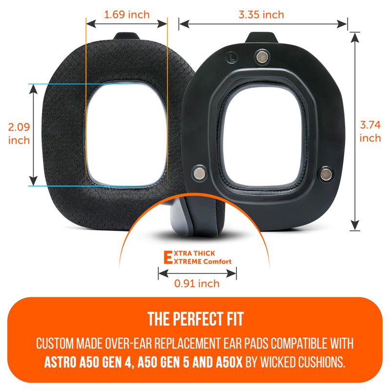 WC Mod Kit A50 - Cooling Gel Earpads + Headband