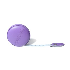 Purple Retractable Tape Measure - Small, Compact, Dual-Sided Measuring Tape for Tailoring, Crafting, and Fitness Measurements - 60 Inches / 150 cm
