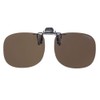 Cliponkeeper 9311 Polarized Front Clip-on Sunglasses, Sunglasses, UV Protection, Large