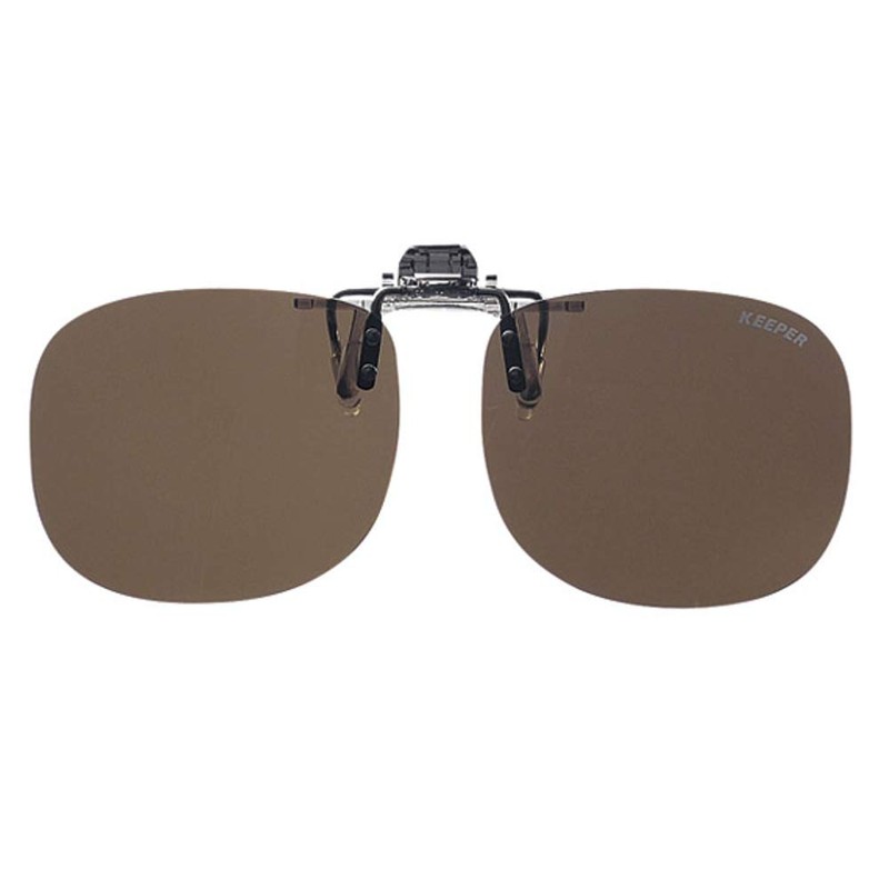 Cliponkeeper 9311 Polarized Front Clip-on Sunglasses, Sunglasses, UV Protection, Large