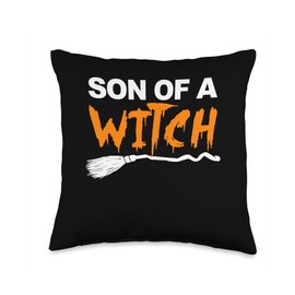 Son of a Witch Throw Pillow