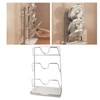 Wall Mounted Pot Lid Rack 304 Stainless Steel Punch Free