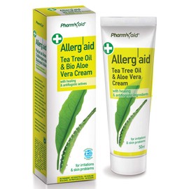 Pharmaid Natural Anti-Allergy Cream Tea Tree and Aloe Vera 50 ml Healing