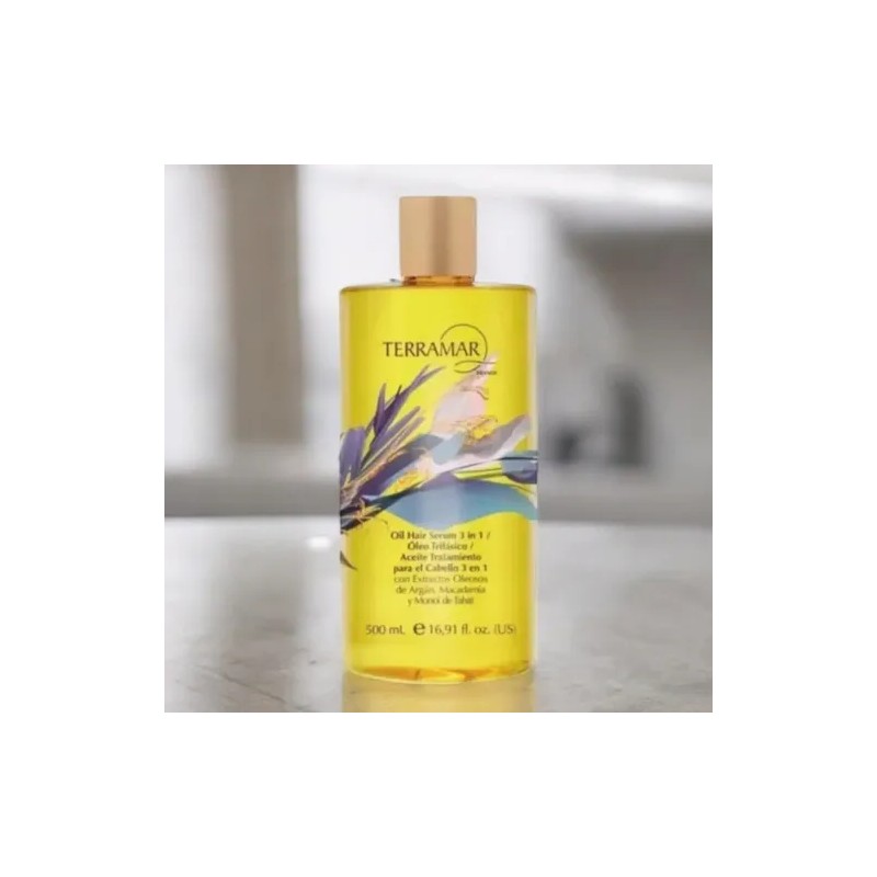 Terramar Óleo Tratamiento Para Cabello 3 En 1 Jumbo 500