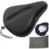 [VICKMALL] Bicycle Saddle Cover Spin Bike Cushion Waterproof PVC Non-Slip