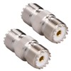 Whisary UHF Female to Female Adapter PL259 Adaptor, Low Loss
