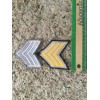 Sergeant Stripes/2 Patches Per Set /Brand New/*Note Currently Out Of