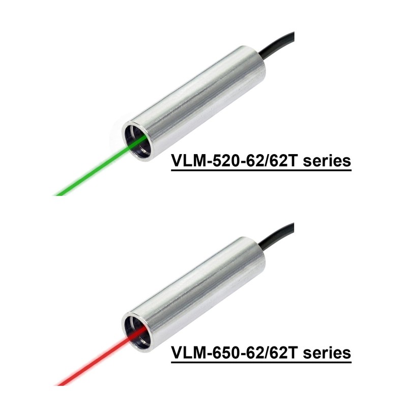 Quarton Green Circular Dot Laser Module VLM-520-62 LPO, Class I,