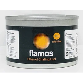 Flamos Ethanol Chafing Fuel 3 hrs Safe & Hot