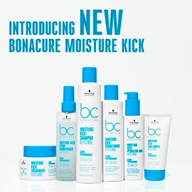 BONACURE - Moisture Kick Shampoo Glicerol 200 ml, Limpia e Hidrata, Sensación de Cabello Ligero y Sano, Mejora la Elasticidad, Cabello Hidratado hasta 48 h, Fórmula Vegana
