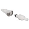 Computer Water Cooling Quick Connector Two Ends Disconnected Length 85mm