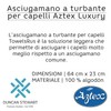 aztex Luxury Hair Turban Towel, Head Wrap Towel, Hair Drying