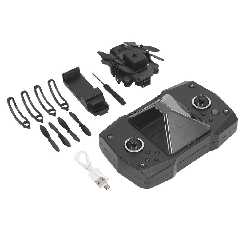 KY912 Mini Drone 4 Way Obstacle Avoidance Folding Quadcopter HD