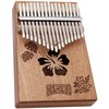 MAHALO M-KALIMBA NTU Kalimba Thumb Piano, 17 Keys, Nature Design
