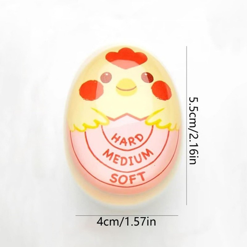 Pack of 2 Egg Timer for Cooking (Hard/Medium/Soft), Egg Timer,