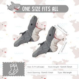 Funny Socks For Men Women, Creative Knit Socks, Animal Socks, Weird Stuff, Floor Socks Winter Home Warm Socks, Christmas Gift