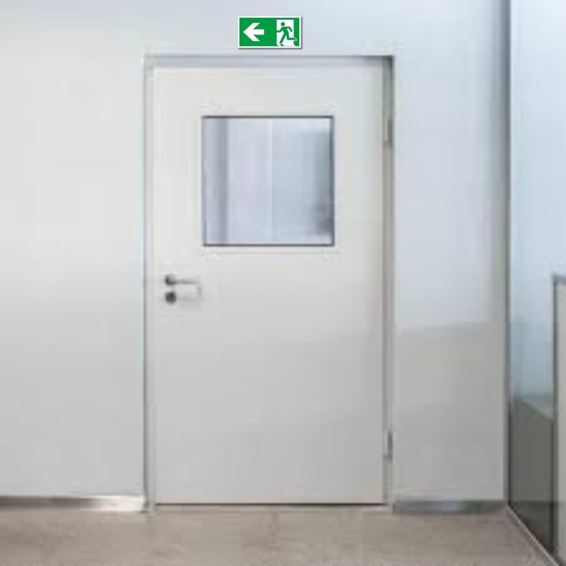 Pack of 2 – Sign Emergency Exit Sign Arrow Left