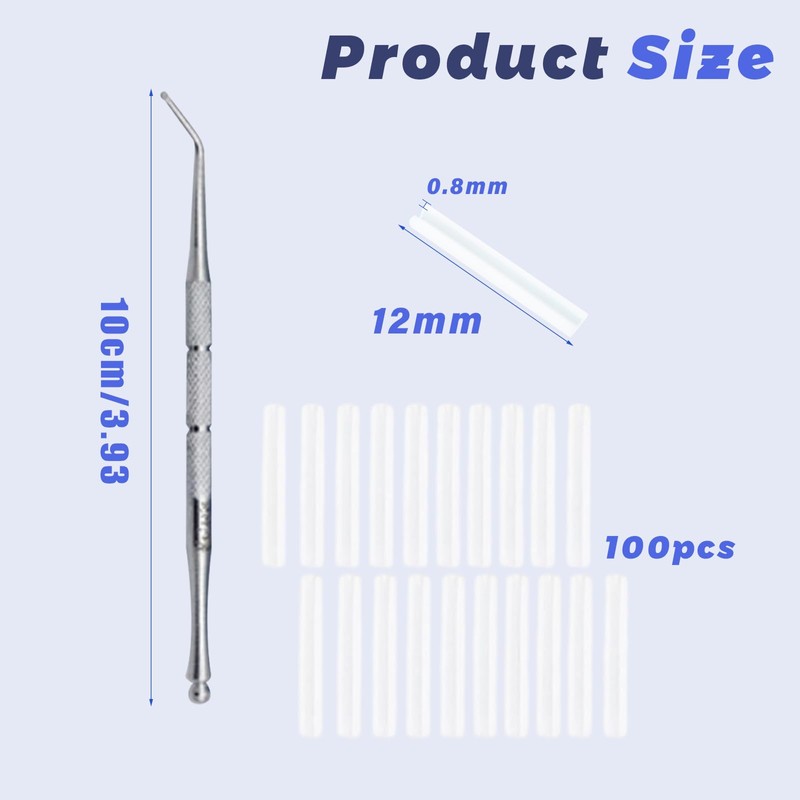 101 Pcs Ingrown Toenail Treatment Set, Clear Ingrown Toenail Corrector