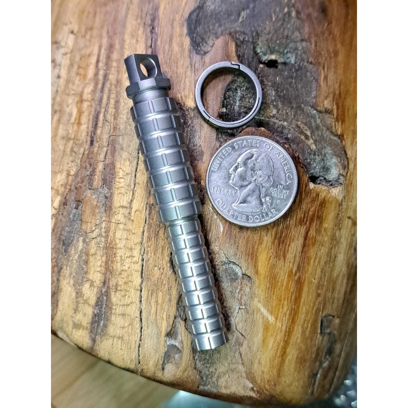 Unbranded Pro Series Mini Titanium Quick-Release Ball Point Pen.