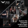 XTRIM Durafit Unisex Stylish Ankle Straps with Metal D-Rings for