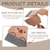 FDGGT 2 Sets Dustpan Broom and 2 Pieces Transparent Hooks,