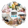 Digital Kitchen Timer with Large LCD and Magnetic Stopwatch. Portable