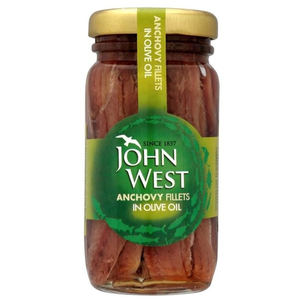 John West Anchovy Fillets in Olive Oil (100g) - Pack