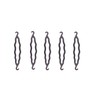 6 Pieces Plastic Bun Maker Curler/Hair Twist Braid Tool with