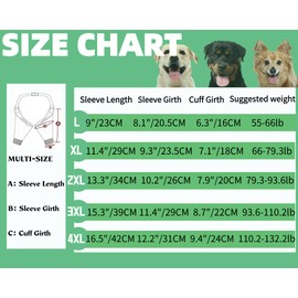 Dog Recovery Suit Front Legs,Dog Recovery Sleeve,Dog Recovery Sleeve After Surgery for Female Male,Soft Dog Joint Leg Sleeves After Surgery,Dog Cone Alternative to Stop Licking Leg Wounds,Green,L