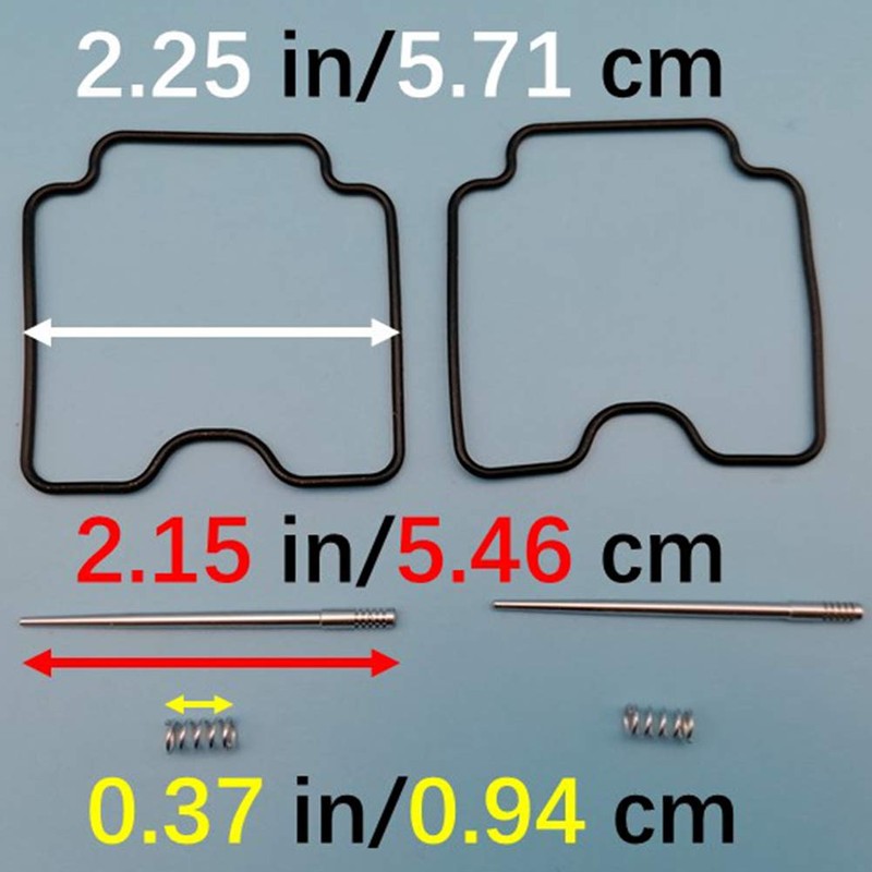 Tuzliufi Carb Carburetor Rebuild Repair Kit Compatible with Yamaha V