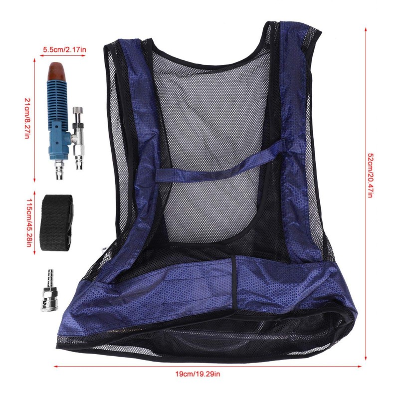 Welding Steel Cooling Vest, Vortex Tube Air Conditioner Waistcoat, Prevention