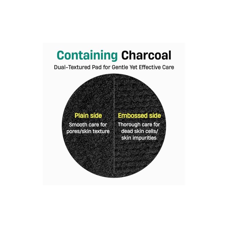 DERMATORY Salicylic Acid Pore Clear Black Pads for Exfoliation