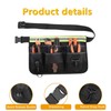 1 Pack Adjustable Waist Gardening Tool Waist Bag Gardening Belt