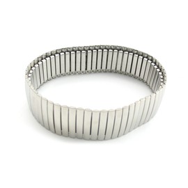 M2M Armband Metal Bicep Hugger, Small, Chrome