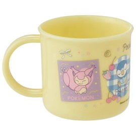 Skater KE4AAG-A Antibacterial Cup, Pokémon, New, Retro, 7.8 fl oz (200 ml), Dishwasher Safe, Made in Japan