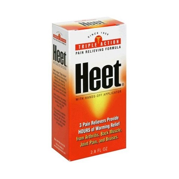 Heet Triple Action Pain Relieving Formula (9-Pack)