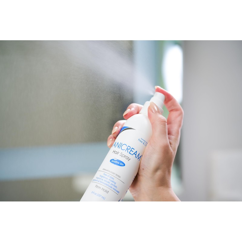 Vanicream Firm Hold Hairspray, Fragrance and Gluten Free, For Sensitive
