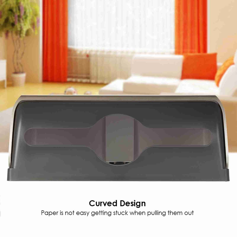 Wall-mounted Bathroom Tissue Dispenser Tissue Box Holder for Multifold Paper