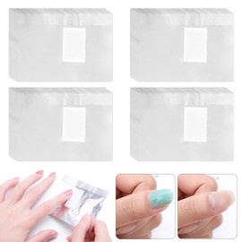 1000Pcs Nail Polish Remover Nail Polish Foil Wraps, Nail Wraps Remover, Tin Foil Nail Wraps Nail Art Soak Off Gel Polish Acrylic Removal for Removing Nail Polish at Home (1000PCS)