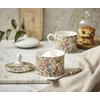 Spode Morris & Co Golden Lily Design Covered Sugar Bowl
