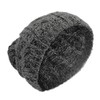 i-Smalls Men's Slouch Winter Beanie Hat Lined Cable Knit Stretchy