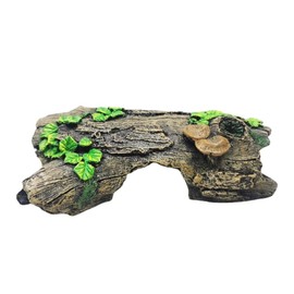 Simulated Tree Head Pet Shelter Climbing Habitat Sunlight Area Reptile Simulation Cave Suitable for Amphibians, Lizards, Geckos, Chameleons, Bearded Dragons, Snakes, Hidden Places (3)