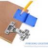 Pot Hinge Template, Drilling Template Hole Row, Pot Hinge Drilling