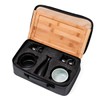 Dltsli Ceramic Sake Set with Warmer Pot Tray, Stovetop Porcelain