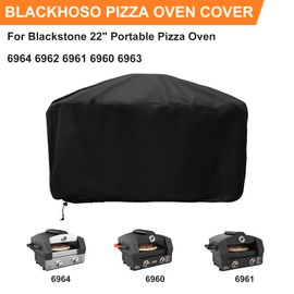 Pizza Oven Cover for Blackstone 22" Portable Pizza Oven 6964 6962 6961 6960 6963, Waterproof 5559 Blackstone Pizza Oven Conversion Kit Cover, Heavy Duty Cover for Pizza Oven